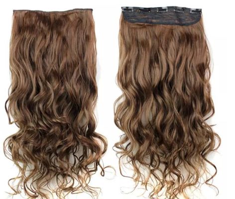 Chiny 18 cali Długie dziewicze klipsy w przedłużeniach włosów / gładkie Virgin Remy spinki do włosów Ins dostawca