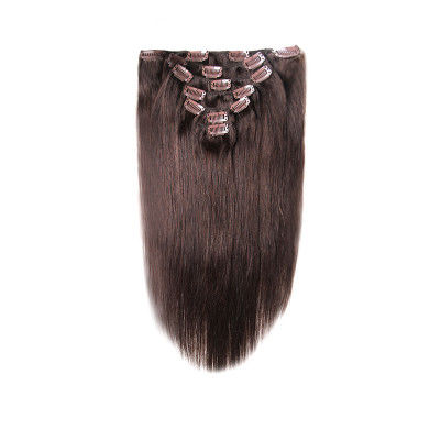 Chiny Oryginalne długie 100 Remy Human Hair Clip In Extensions Clean Weft OEM Service dostawca