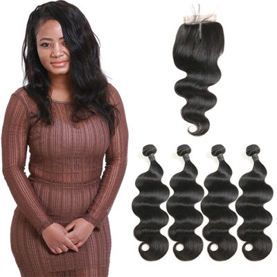 Chiny Non - Remy Brazylijski Human Hair Weave Extensions Body Wave OEM Service dostawca