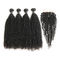 4 zestawy dziewiczych włosów peruwiańskich z zapięciem dostosowanym do długości dostawca