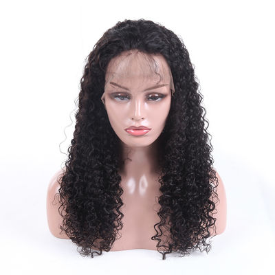Chiny Oryginalne peruki koronkowe z 100 procentami Jerry Curl No Synthetic Hair dostawca