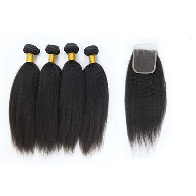 Chiny Autentyczny 8A 22 cali Peruwiański proste włosy z zamknięciem Brak włosów syntetycznych dostawca