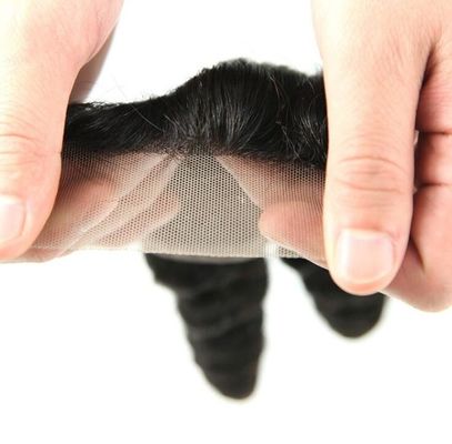 Chiny Oryginalne miękkie 4 X 4 Koronkowa peruka z ludzkimi włosami bez chemicznej przetworzonej dostawca