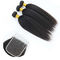 Długie perwersyjne proste peruwiańskie faliste kręcone włosy dziewicze 3 zestawy z zamknięciem dostawca