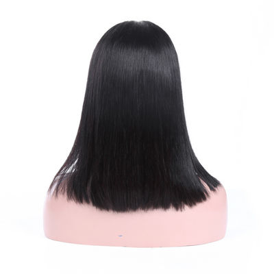 Peruki koronkowe z czystej koronki / peruki z koronką dla czarnych kobiet Silk Straight dostawca