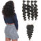 Długie 9A Virgin Indian Curly Hair With Closure 4 Pakiety certyfikatów CE dostawca